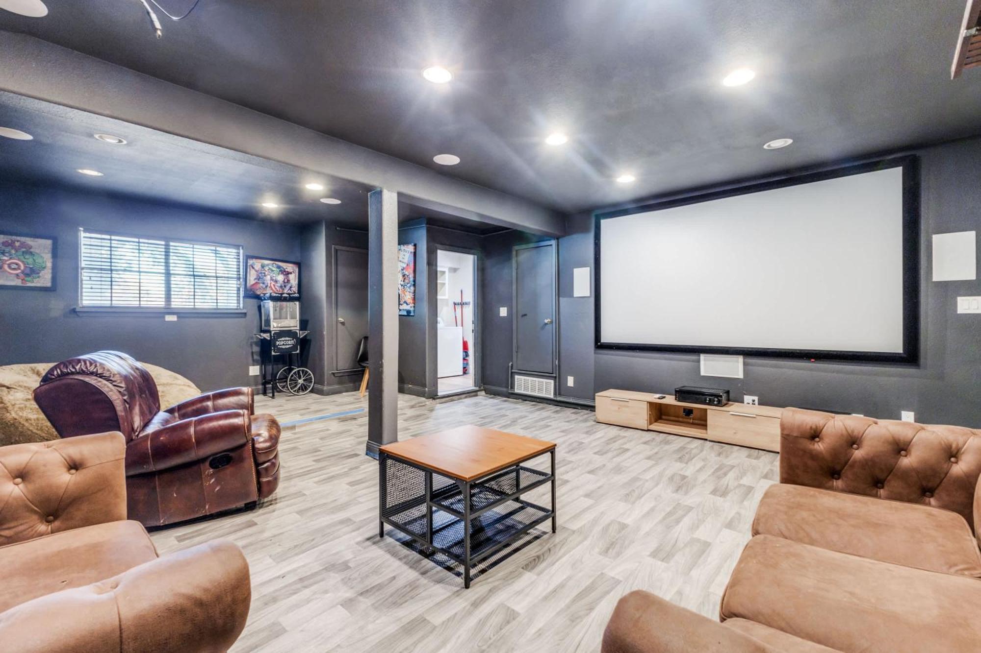 Stunning 5Br 2Ba Holiday Home With Private Pool And Cinema ダラス エクステリア 写真